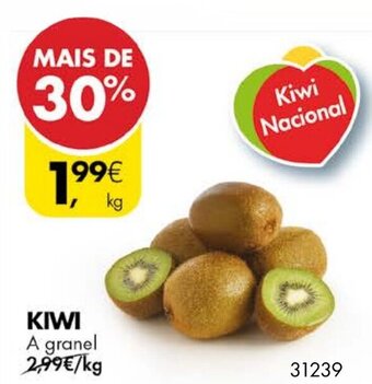 Pingo Doce Kiwi promoção