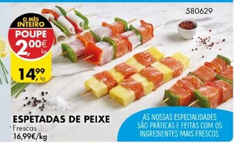 Pingo Doce Espetadas de Peixe promoção
