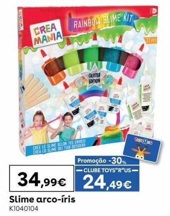 Toys R Us Massa de modelar promoção