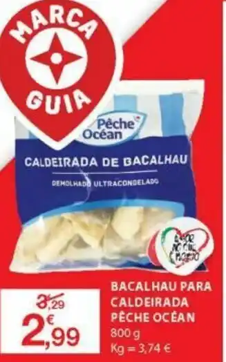 E.Leclerc Bacalhau para Caldeirada Péche Océan 800g promoção