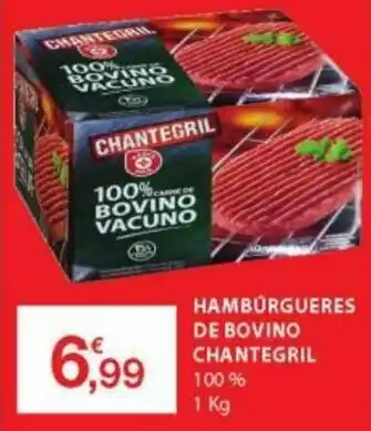 E.Leclerc Hambúrgueres de Bovino Chantegril 100% kg promoção