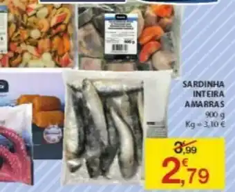 E.Leclerc Sardinha Inteira Amarras 900g promoção