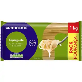 Continente Massa esparguete pack poupança promoção