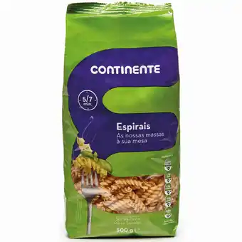 Continente Massa espirais promoção