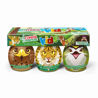 Continente Doses fruta maçã, banana, laranja e ananás kids +3a promoção