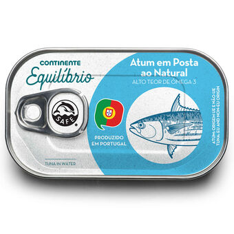 Continente Atum posta ao natural promoção