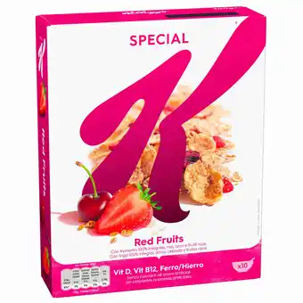 Continente Cereais special k frutos vermelhos promoção