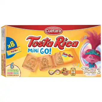 Continente Tosta rica mini go promoção