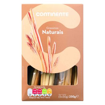 Continente Gressinos naturais promoção