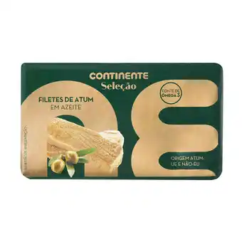 Continente Filete atum em azeite promoção