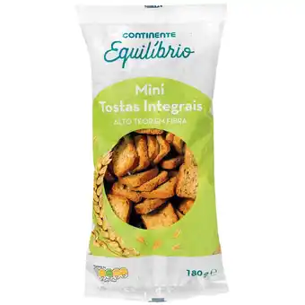 Mini tostas integrais