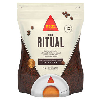 Continente Café moído torrado moagem universal lote ritual int 13 promoção