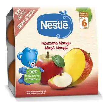 Continente Boião de fruta maça e manga +6m promoção