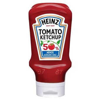 Continente Ketchup com redução de sal top down promoção