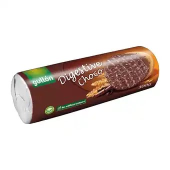 Bolachas digestivas com chocolate