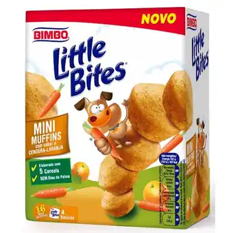 Continente Bolo little bites laranja promoção
