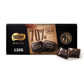 Continente Nestlé dark tablete de chocolate negro 70% cacau sem glúten promoção