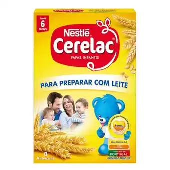 Continente Papa infantil para preparar com leite +6m promoção