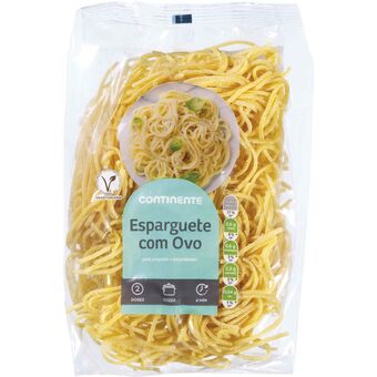 Continente Esparguete com ovo promoção