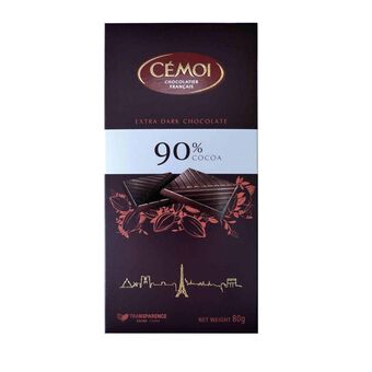 Continente Tablete de chocolate negro 90% cacau promoção