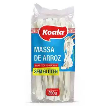 Continente Massa noodles de arroz sem glúten promoção