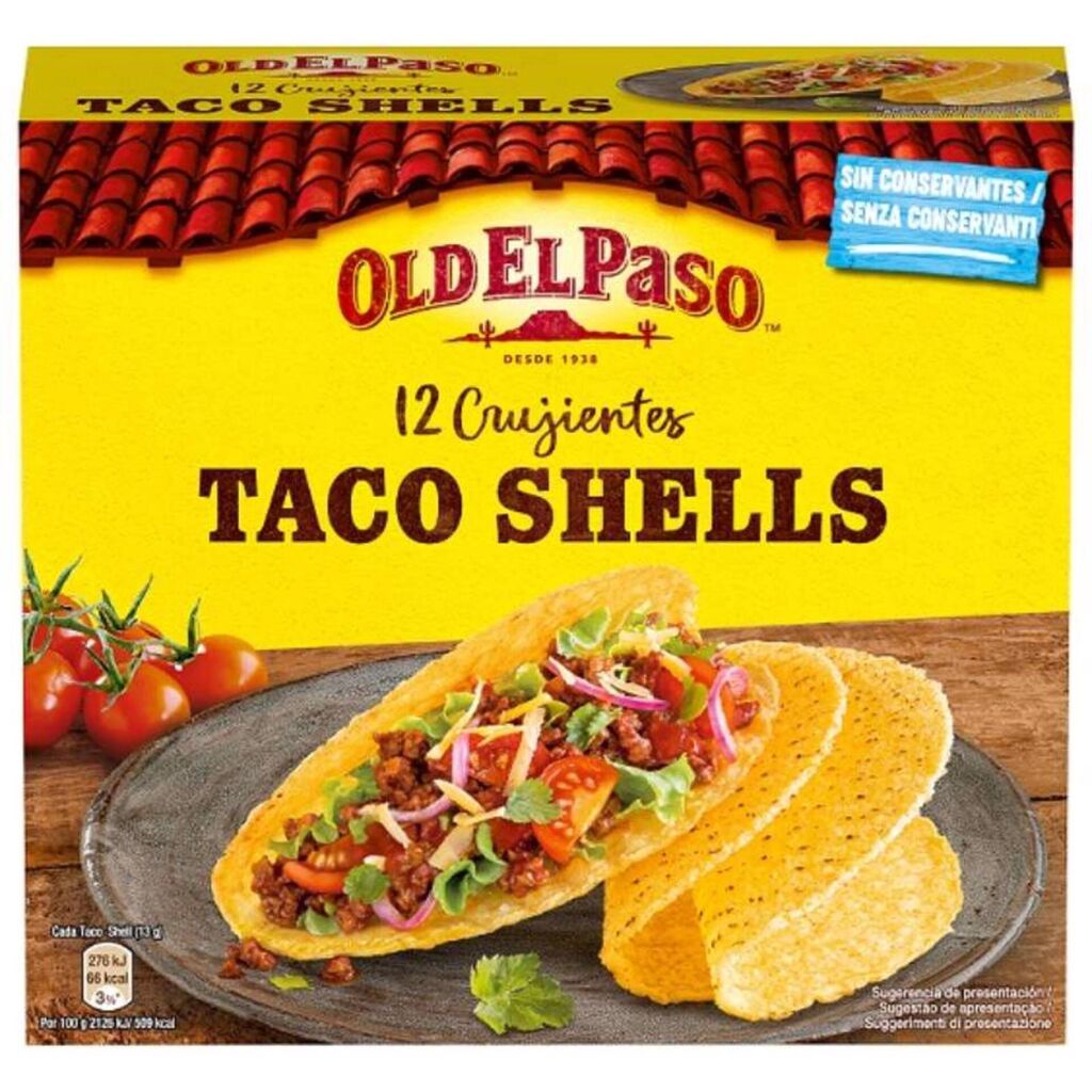 Promoção Taco shells em Continente