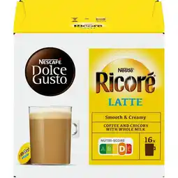 Continente Cápsulas de café ricoré latte promoção