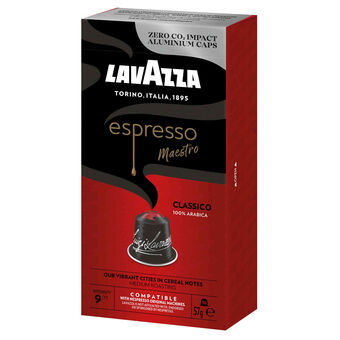 Continente Cápsulas de café espresso maestro clássico int 9 promoção