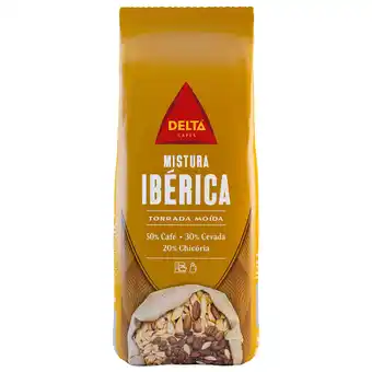 Continente Bebida cereais cevada e chicória com café mistura ibérica torrada moída promoção