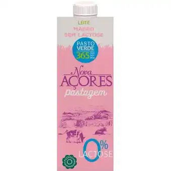 Continente Leite uht magro pastagem sem lactose promoção