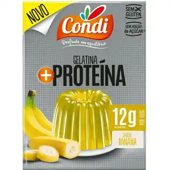 Continente Gelatina pronta banana proteína promoção