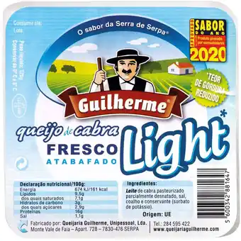 Continente Queijo fresco de cabra atabafado light promoção