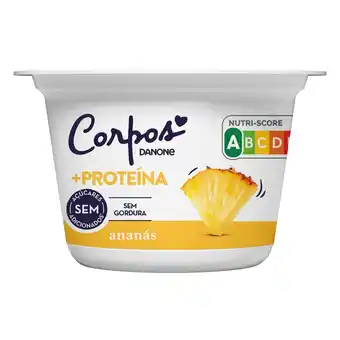 Continente Iogurte magro +proteína ananás promoção