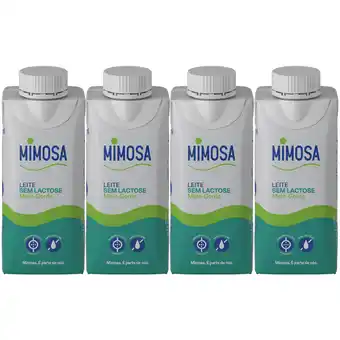 Continente Leite meio gordo sem lactose promoção
