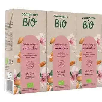 Continente Bebida vegetal de amêndoa promoção