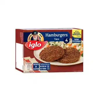 Continente Hambúrgueres de vaca sem glúten promoção
