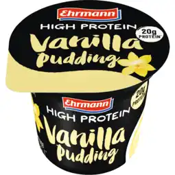 Pudim proteína baunilha