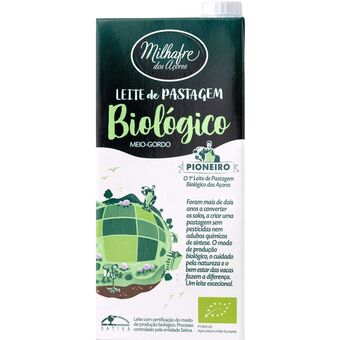 Continente Leite meio gordo pastagem açores promoção