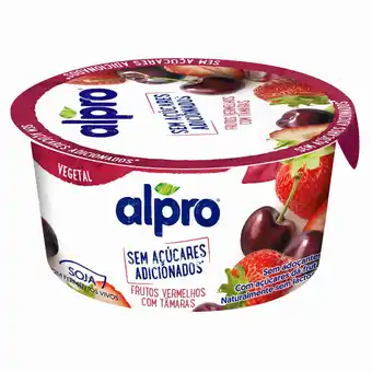 Continente Yofu soja frutos vermelhos sem açúcar promoção