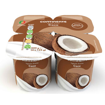 Continente Iogurte aroma coco promoção
