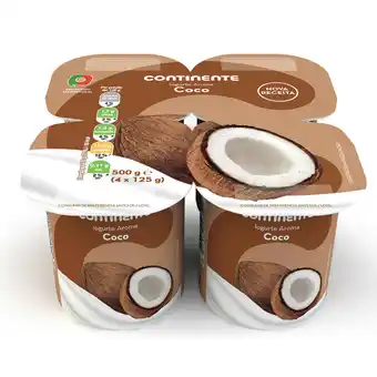 Iogurte aroma coco