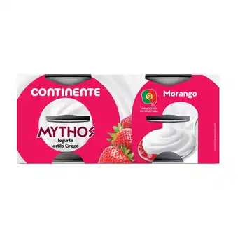 Continente Iogurte grego mythos morango promoção