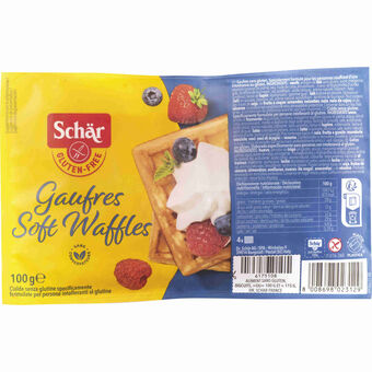 Continente Waffles sem glúten promoção