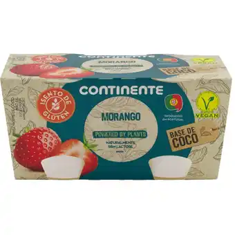 Continente Vegegurte coco com morango promoção