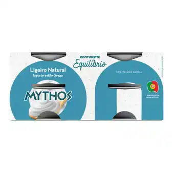 Continente Iogurte grego mythos ligeiro natural promoção