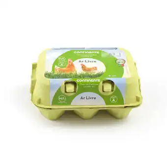 Continente Ovos de ar livre classe m/l promoção