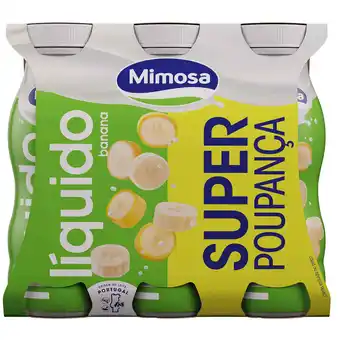 Iogurte líquido banana