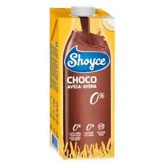 Continente Bebida vegetal de aveia e chocolate sem açúcar promoção