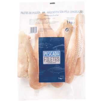 Continente Filetes de pescada congelados promoção