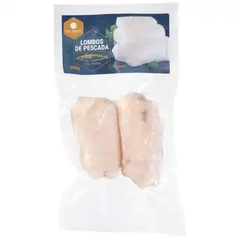 Lombos naturais de pescada ultracongelada